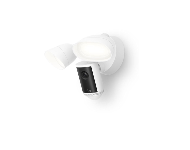 Floodlight security camera