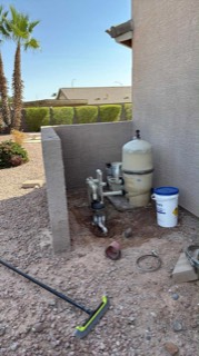 Pool equipment replacement